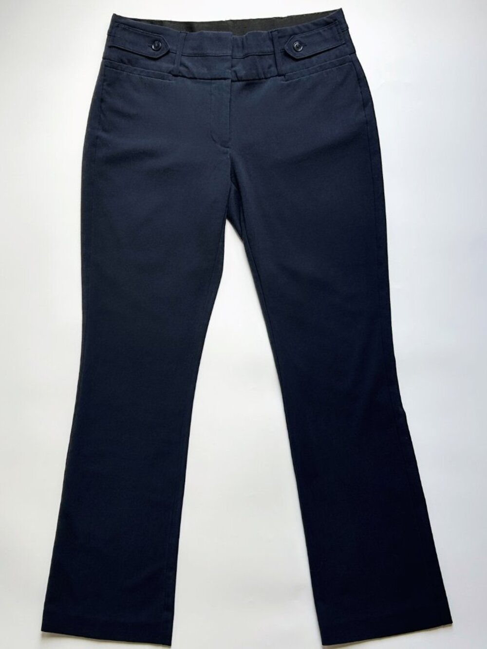 Candie's Women's Bootcut Dark Blue Dress Work Career Mid Rise Pants Slacks Sz 7